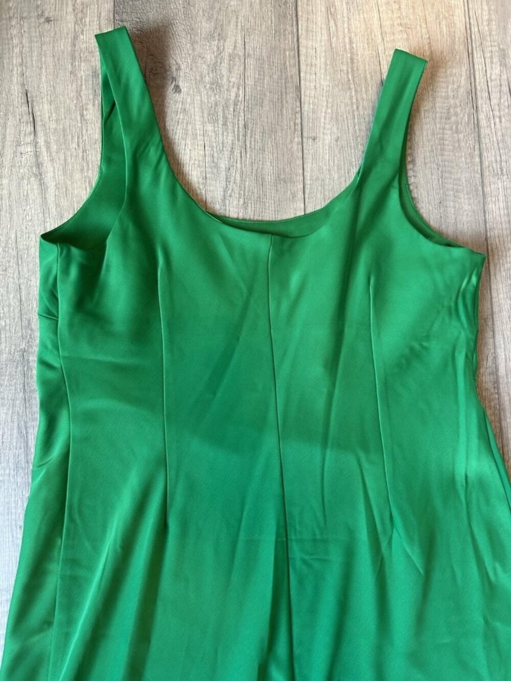 Anne Klein Sheath Midi Dress Size 6 NWT Sleeveless Green spring Wedding Guest - Picture 16 of 16